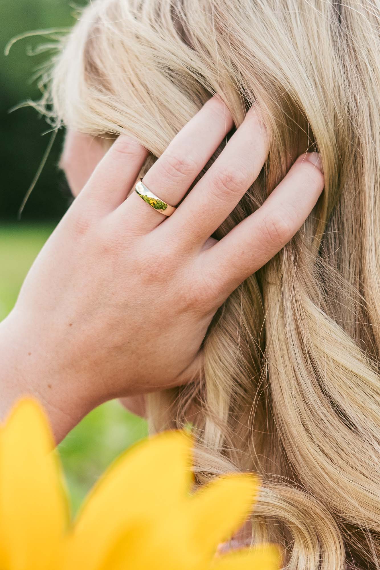 585 Goldring in 5mm Breite