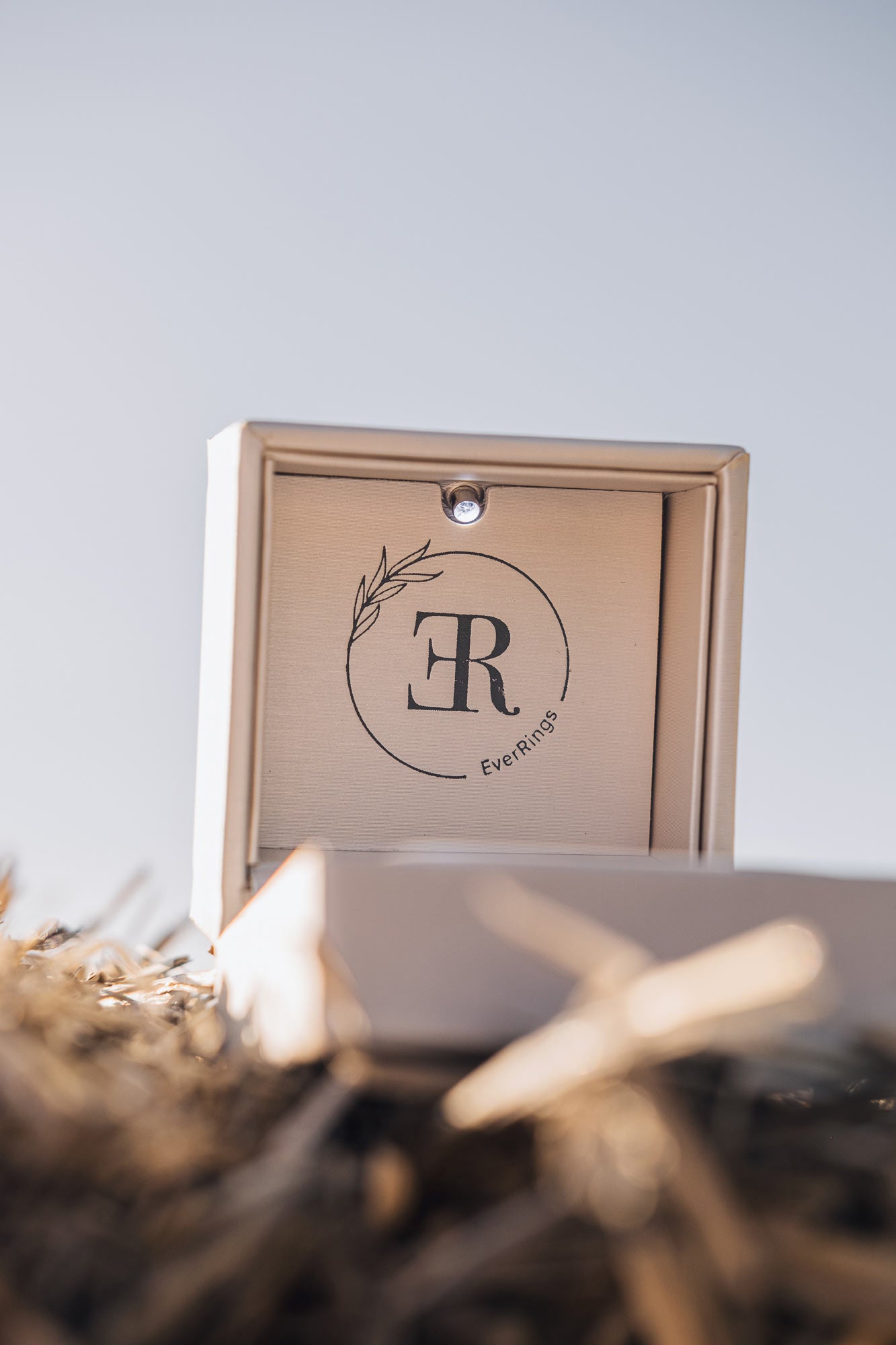 Ringbox mit Licht schmal