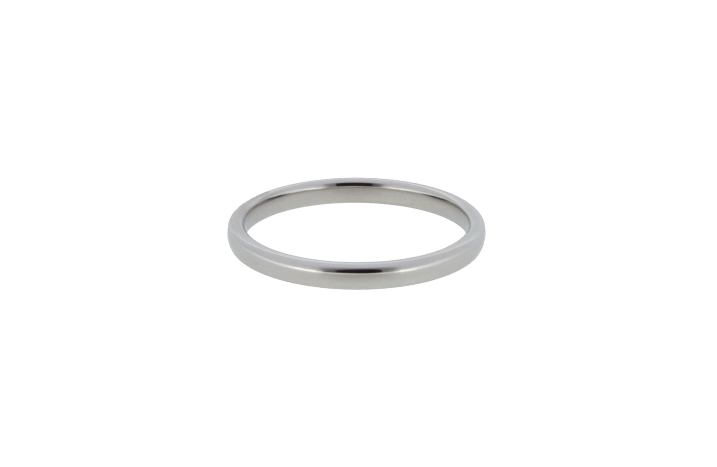 600 Platinring in 2mm Breite