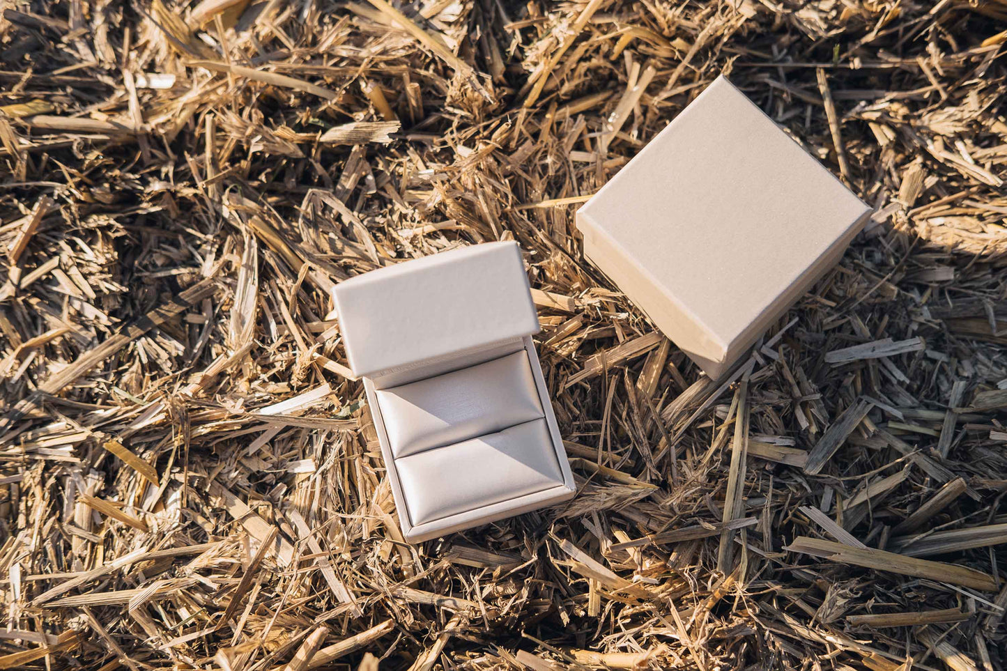 Ringbox mit Licht schmal