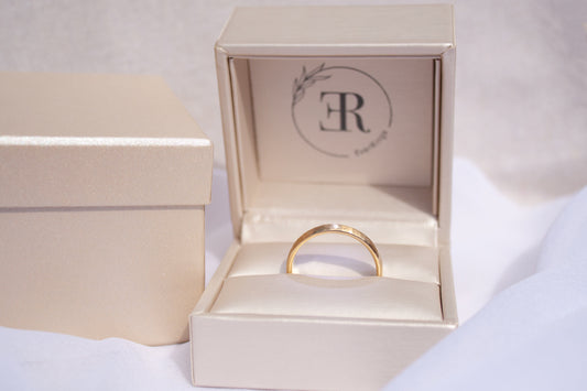Ringbox mit Licht schmal